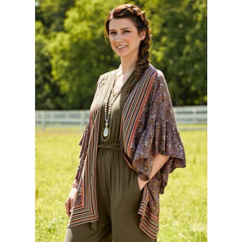 Matilda Jane Along The Way Floral Print Kimono